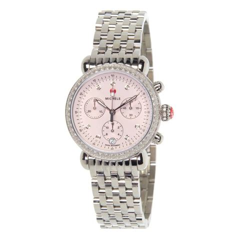 replica michele csx watches|Michele CSX Chronograph Quartz Diamond Ladies Watch .